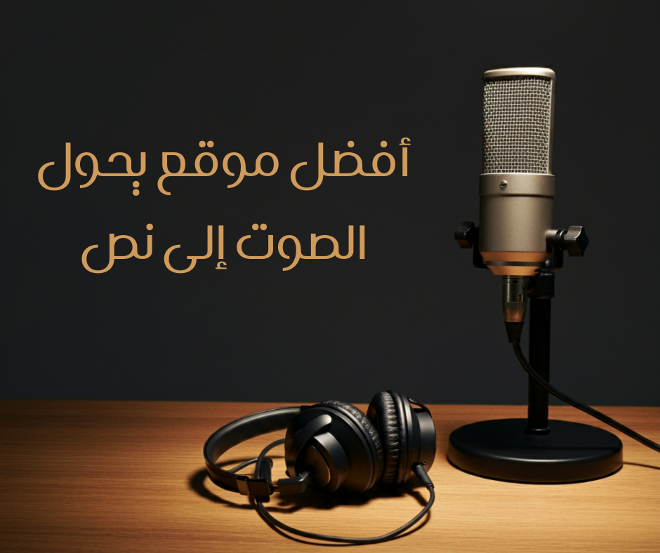 أفضل موقع يحول الصوت إلى نص